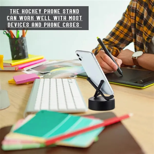 Hockey Puck Phone Stand