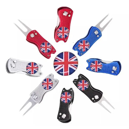 Magnetic Golf Fork with Ball Marker