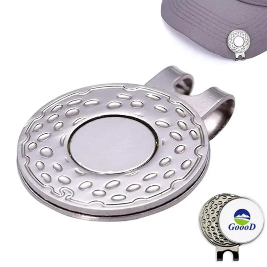 Golf Hat Clip With Magnetic Ball Marker