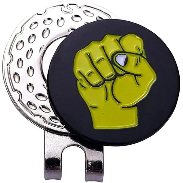 Golf Hat Clip With Magnetic Ball Marker