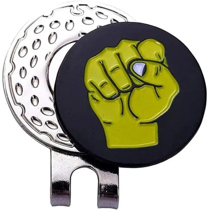 Golf Hat Clip With Magnetic Ball Marker