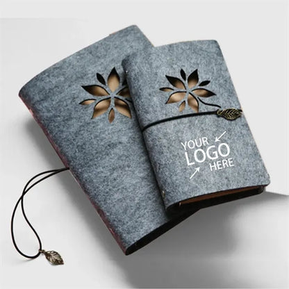 Notebook A5 With Flower Ring Binder
