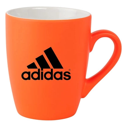 12 oz. Soft Touch Ceramic Neon Mug