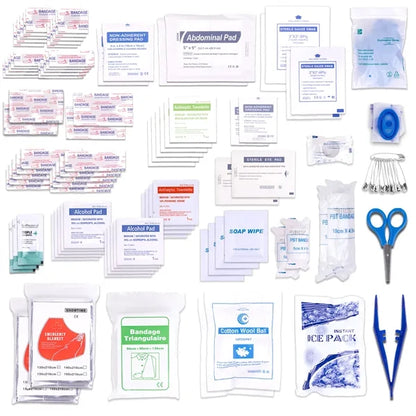 98pc First Aid Kit in Easy Sorting Bag