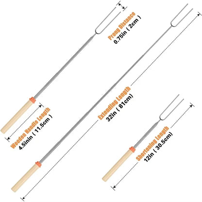 Extendable Roasting Sticks