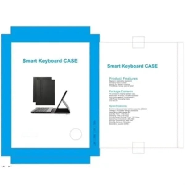 iPad 9.7  Touch Pad Wireless Keyboard Case