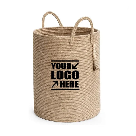 Laundry Basket Jute