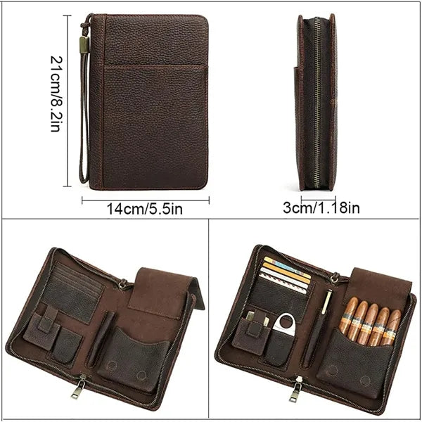 Leather Cigar Case
