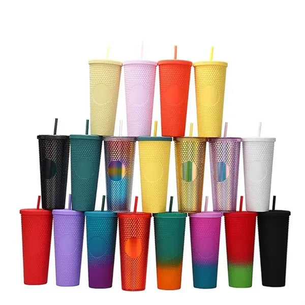 24Oz Studded Matte Cup Tumbler