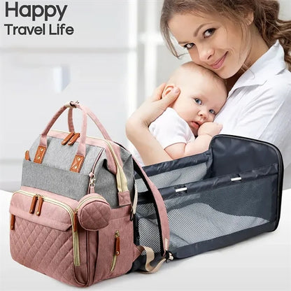 Diaper Bag Backpack Large Stroller Straps