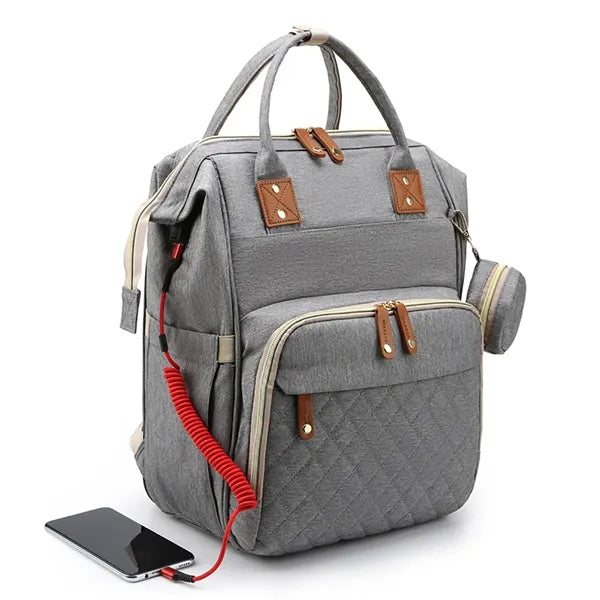 Diaper Bag Backpack Large Stroller Straps