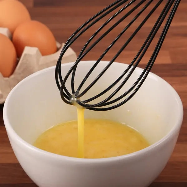 Stainless And Silicone Kitchen Whisk