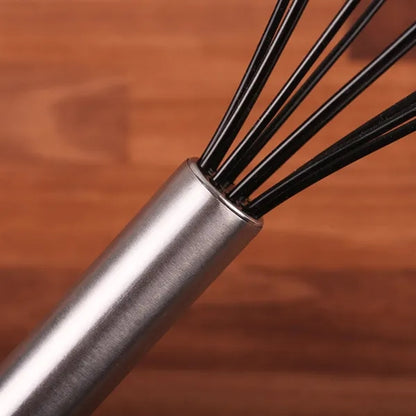 Stainless And Silicone Kitchen Whisk