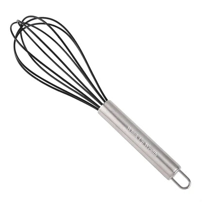 Stainless And Silicone Kitchen Whisk