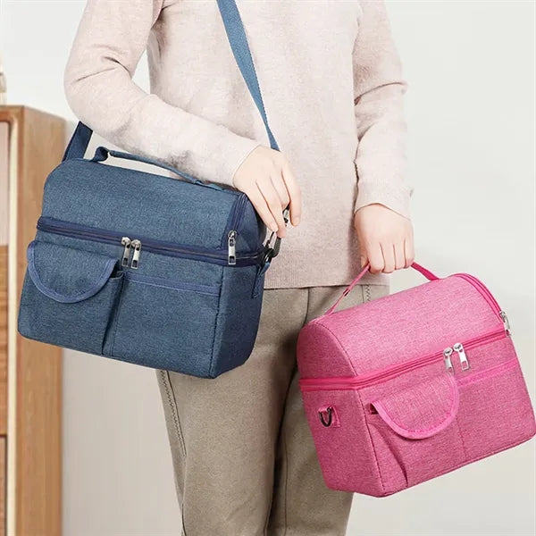 Oxford Insulated Lunch Bag