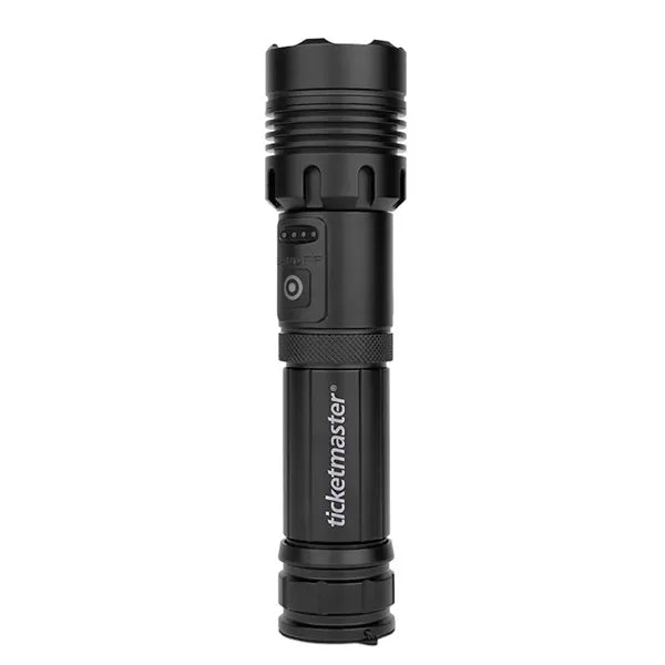 1200LM Metal Flashlight with 2000mAh Rechargeable Battery