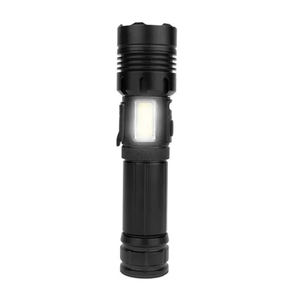 1200LM Metal Flashlight with 2000mAh Rechargeable Battery