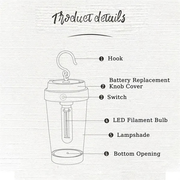 Waterproof Led Camping Lantern