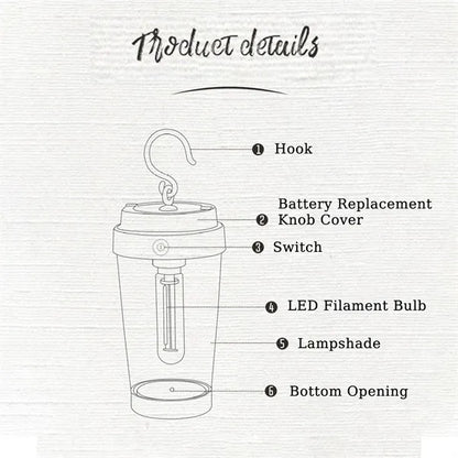 Waterproof Led Camping Lantern