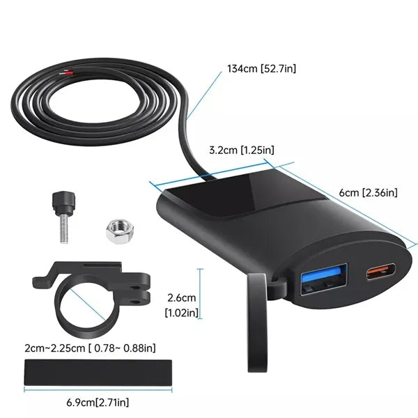 Motorcycle Phone Charger