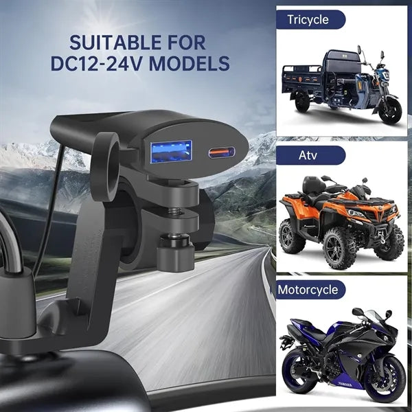 Motorcycle Phone Charger