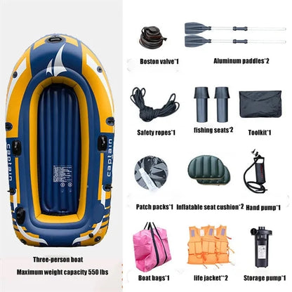 Inflatable Boat For Three People
