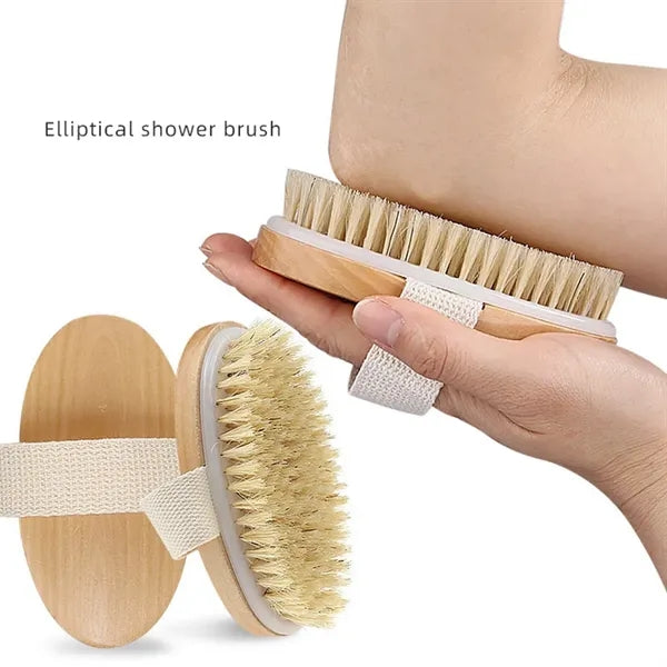 Elliptical Shower Brush