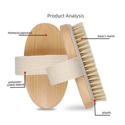 Elliptical Shower Brush