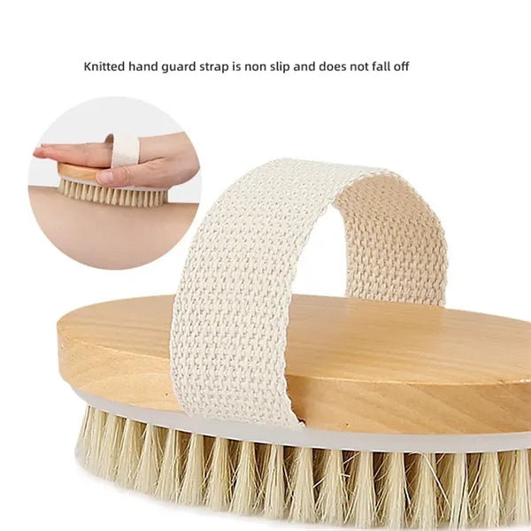 Elliptical Shower Brush