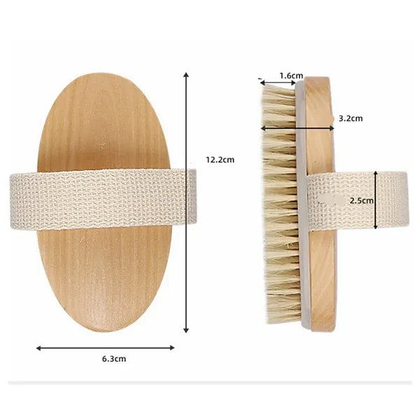 Elliptical Shower Brush