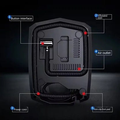 Portable Tyre Inflator Air Compressor Kit