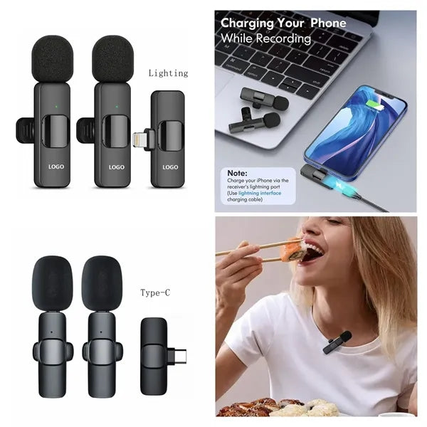 Wireless Mic with 2 Microphones