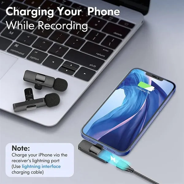 Wireless Mic with 2 Microphones