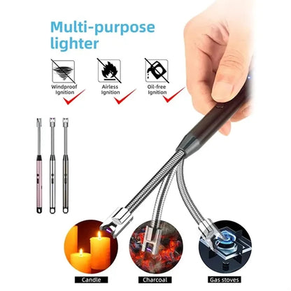 Flexible Neck USB Rechargeable Llighter