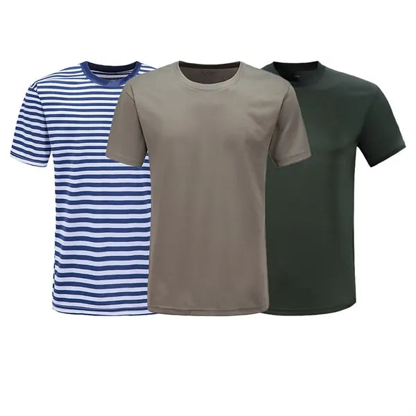 Summer Men's Breathable Quick-Drying Physical Training Cloth