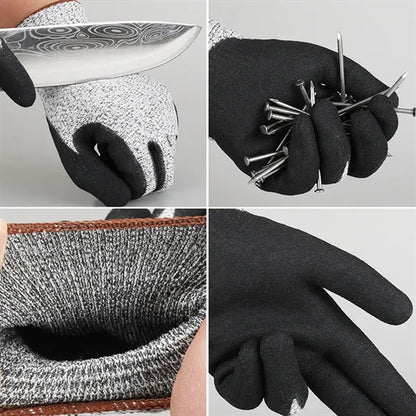 Industrial anti-cut gloves