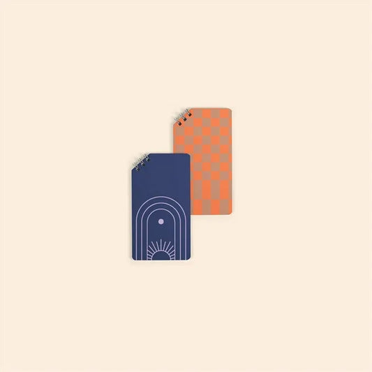CORNER COIL NOTEBOOK - SMALL - SOLID COVER