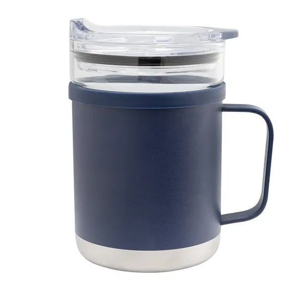 15 Oz. Glass & Stainless Steel Mug