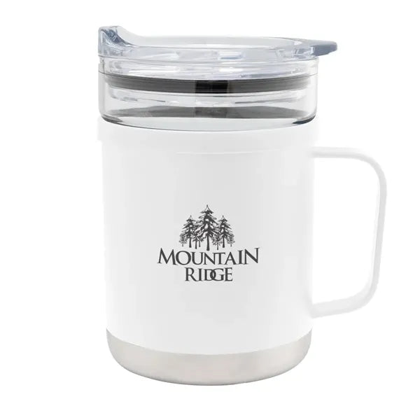 15 Oz. Glass & Stainless Steel Mug