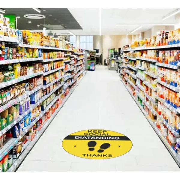 Die-cut Floor Decals (1ft x 1ft)