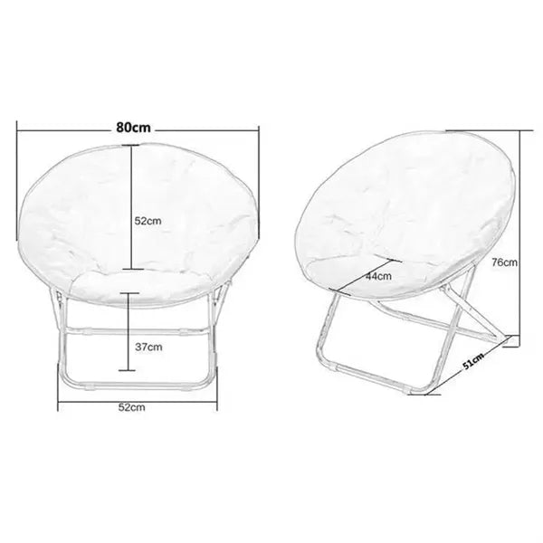 Folding Moon Camp Chair