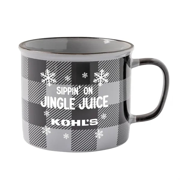 16oz Buffalo Check Mug