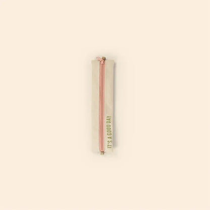 NOTEBOOK PEN POUCH - NATURAL CANVAS