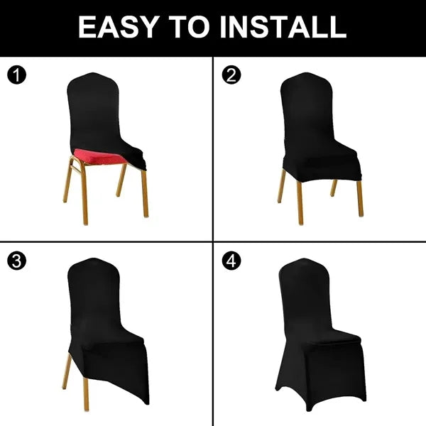 Washable Protector Stretch Spandex Chair Cover