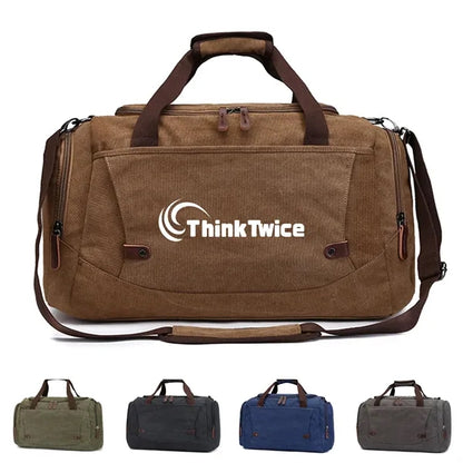 Large Capacity Canvas Travel Bag