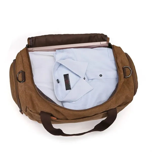 Large Capacity Canvas Travel Bag
