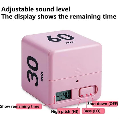 ABS Plastic Digital Countdown Timer with LED Display