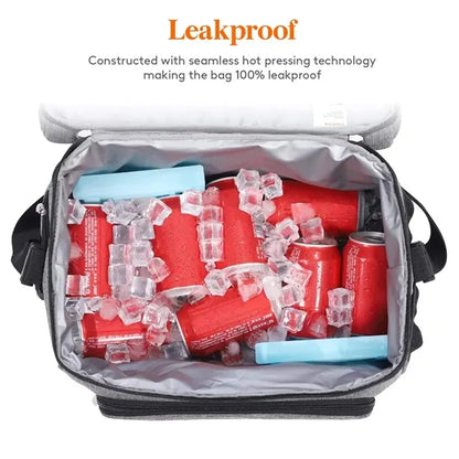 Large Lunch Bag Insulated Box for Adult Men Women