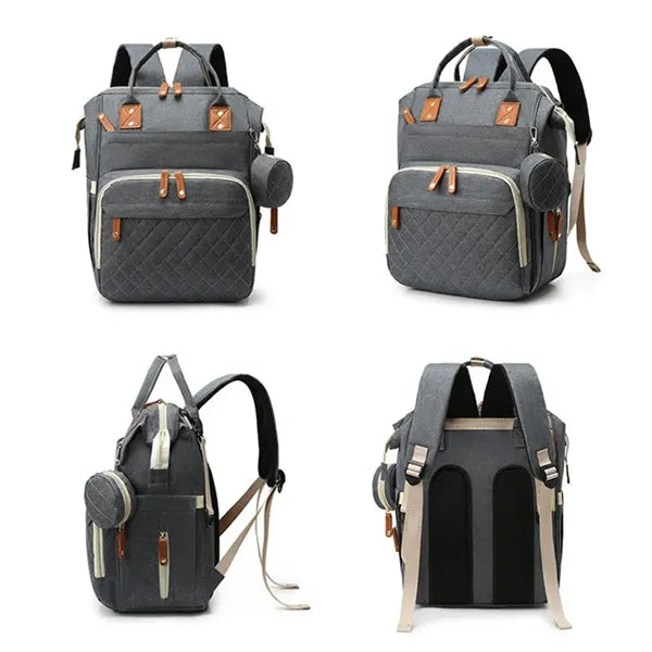 Diaper Bag Backpack with USB Charging Port