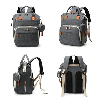 Diaper Bag Backpack with USB Charging Port